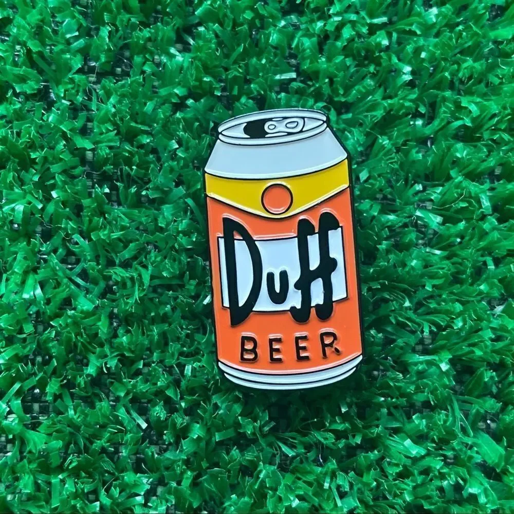 Duff Beer Enamel Pin/ Brooch Lapel